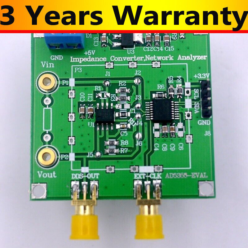 AD5933 Impedance Converter & Network Analyzer Module w/ 1M Sampling Rate & 12Bit