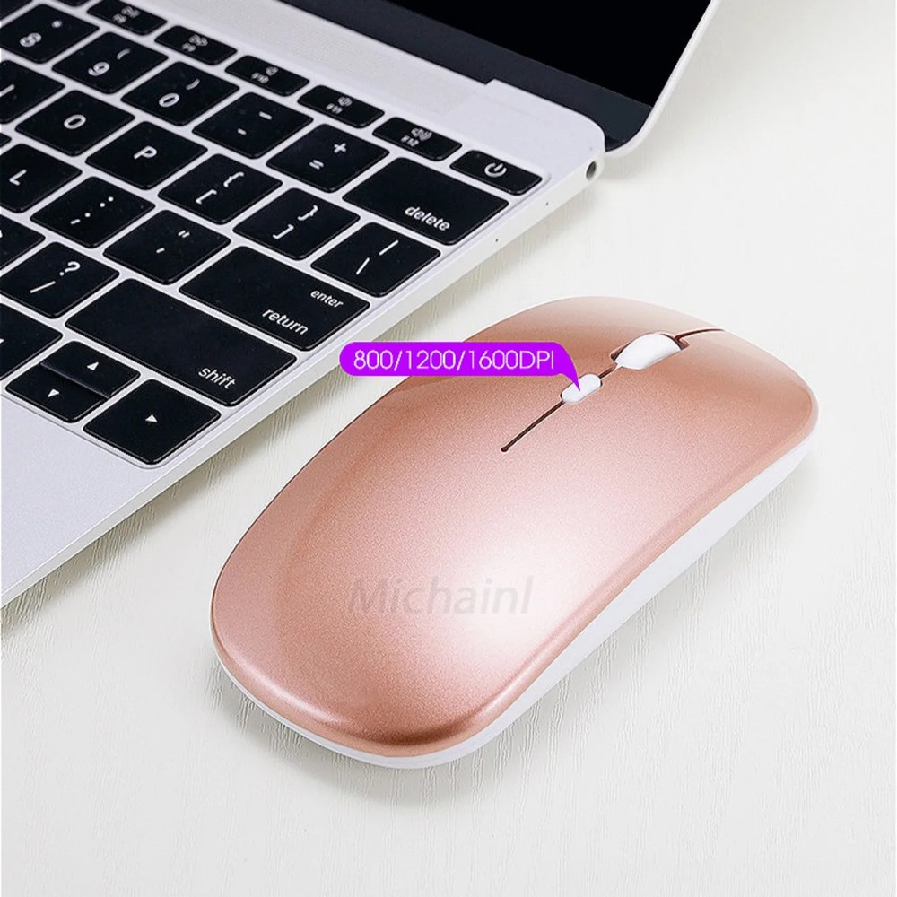 Wireless Mouse For Laptop PC Bluetooth Rechargeable Mouses Wireless Computer
