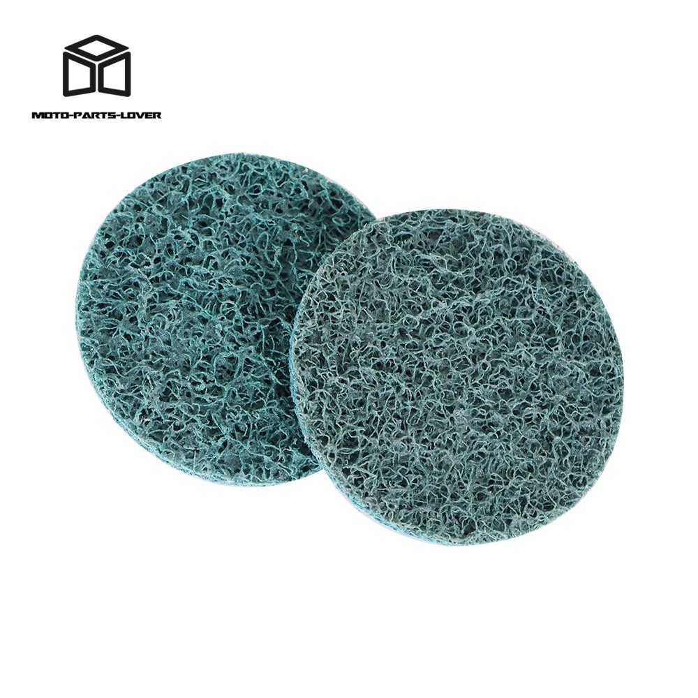 Fine Surface Conditioning Discs Roll Lock Grinder Sanding Pads 50Pcs 2" Disc