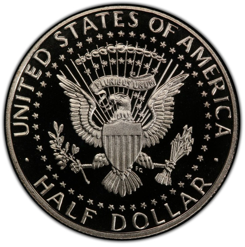 2010-S Clad Proof Kennedy Half Dollar 50C