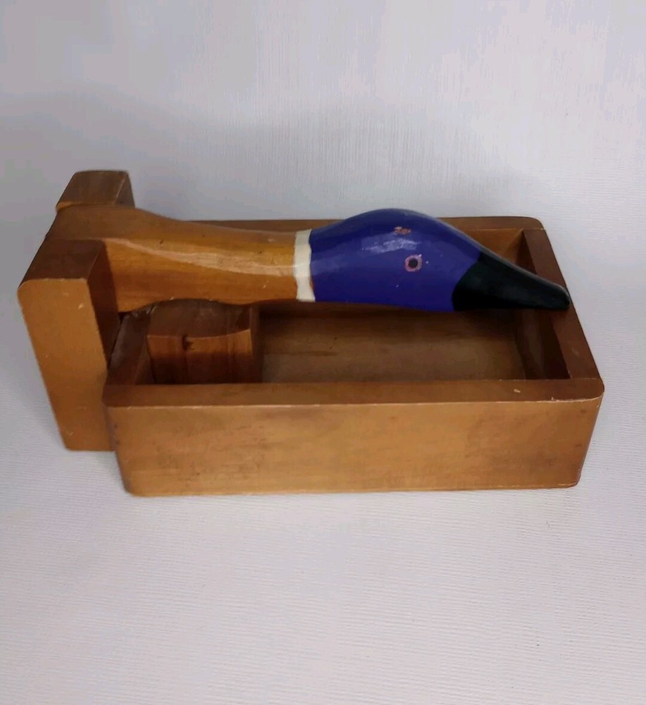 Wood Duck Nutcracker Tray 10"×6"