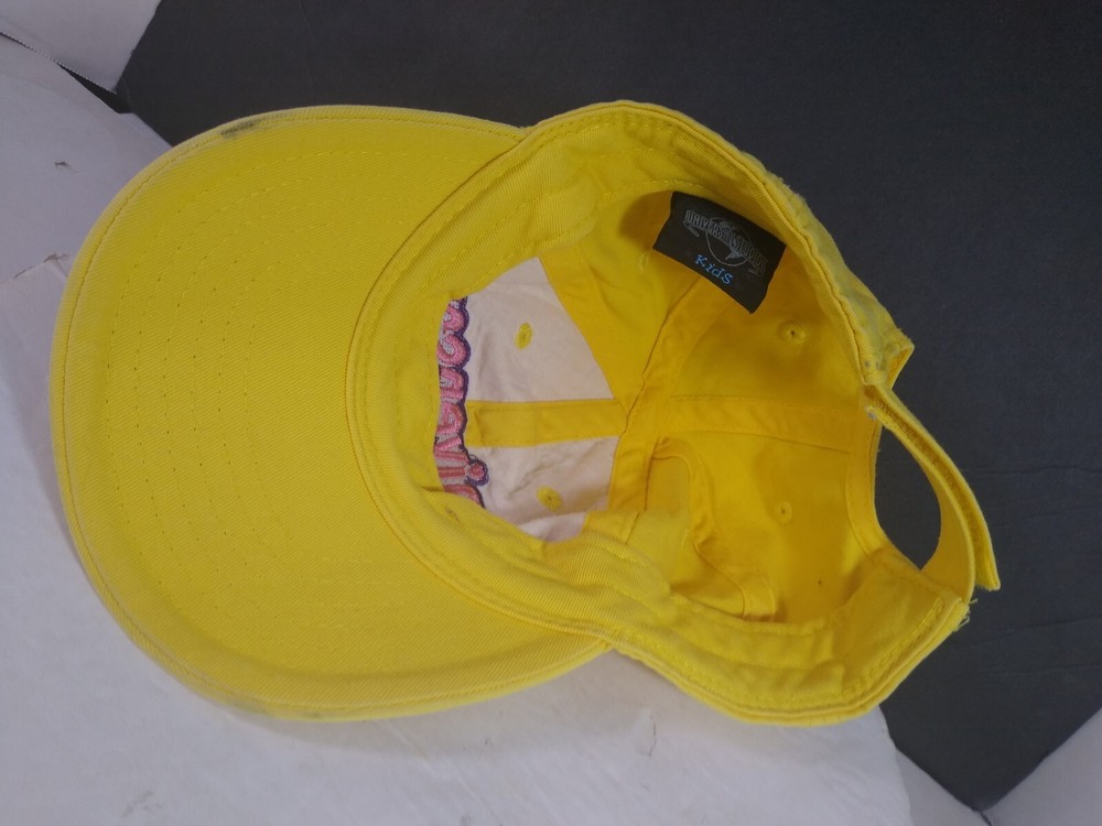 Universal Studios Kids Baseball Cap Hat Yellow