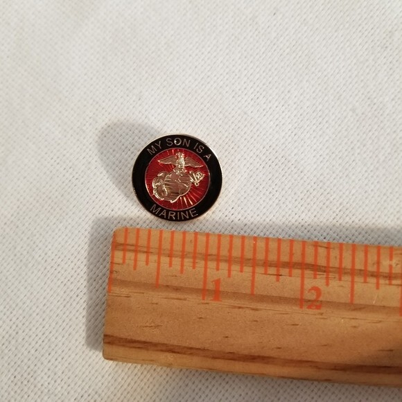 My Son Is A Marine Lapel Pin