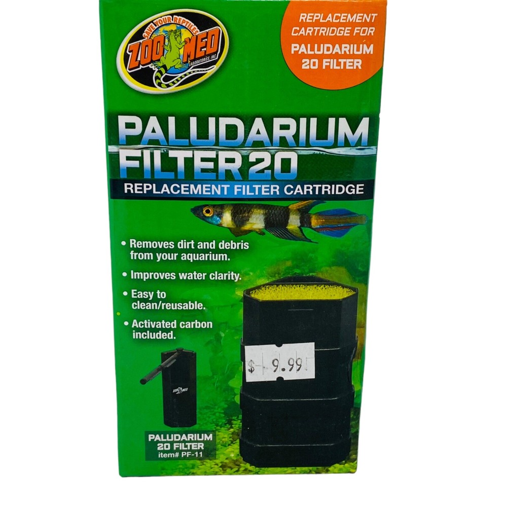Zoo Med  Paludarium Filter 20 Gallon, Replacement Filter Cartridge