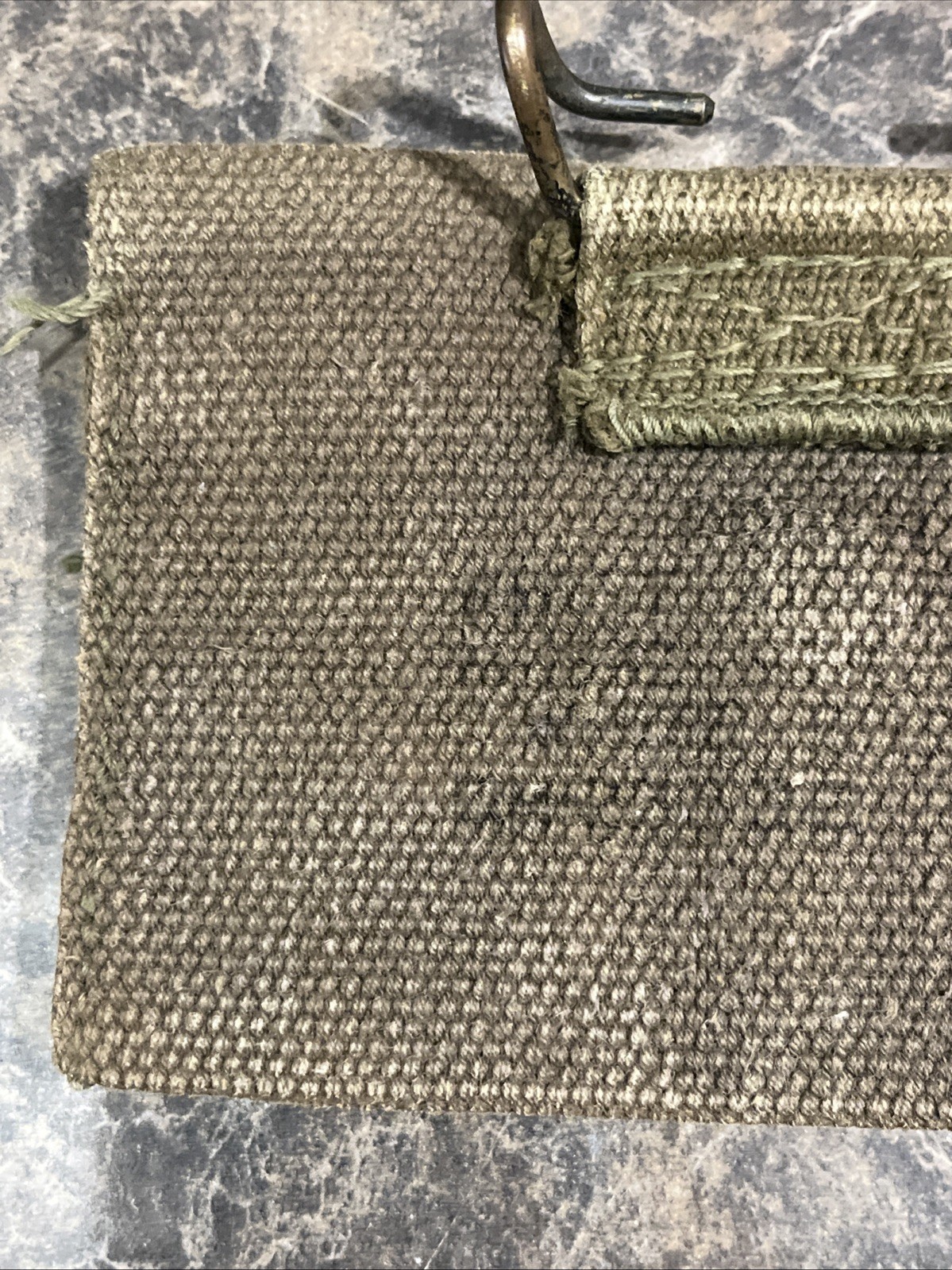 ORIGINAL WWII US ARMY INFANTRY M1942?FIRST AID BANDAGE CARRY POUCH ONLY VINTAGE