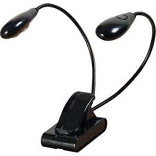 On-Stage LED204 Clip-On Duo LED Light