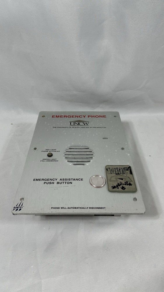 Ramtel 733 Emergency Phone Call Box Panel Wall Mount Security ADA Push Button