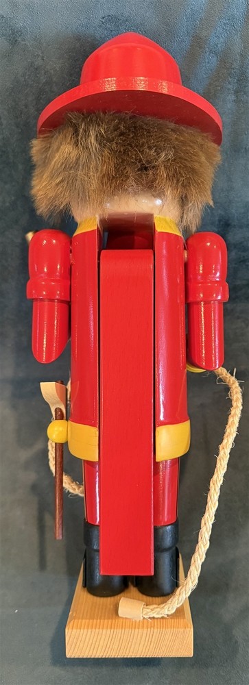 German Handmade FIREMAN NUTCRACKER Figure MIB