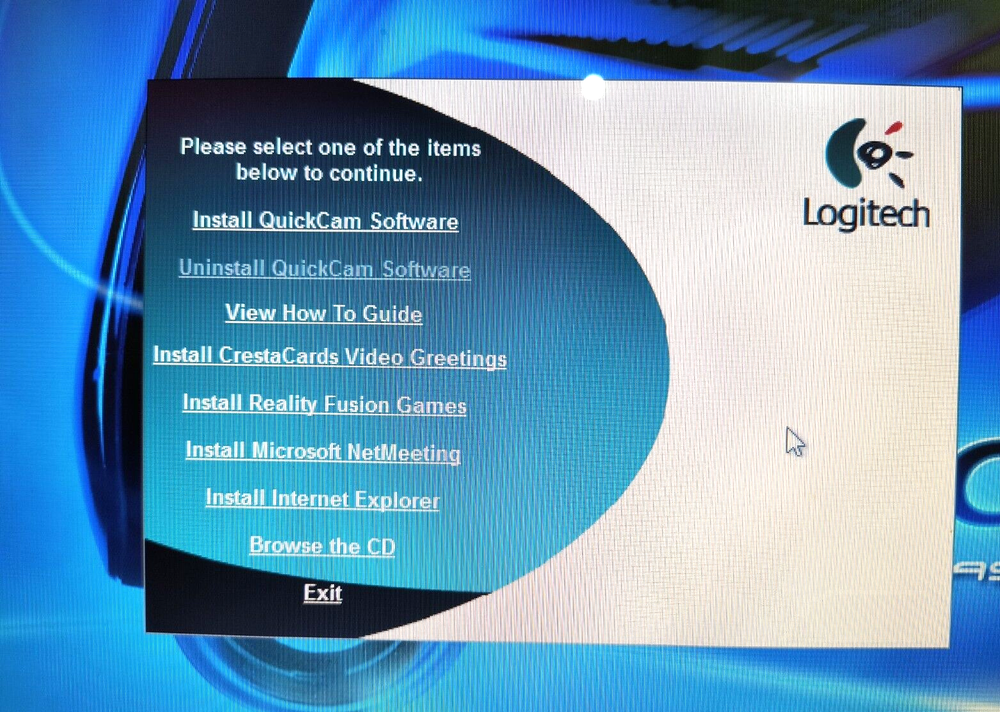 NEW LOGITECH QUICKCAM 5.1 CD 95 98 FOR PRO, EXPRESS WEBCAMS & PROGRAMS RM4-B18
