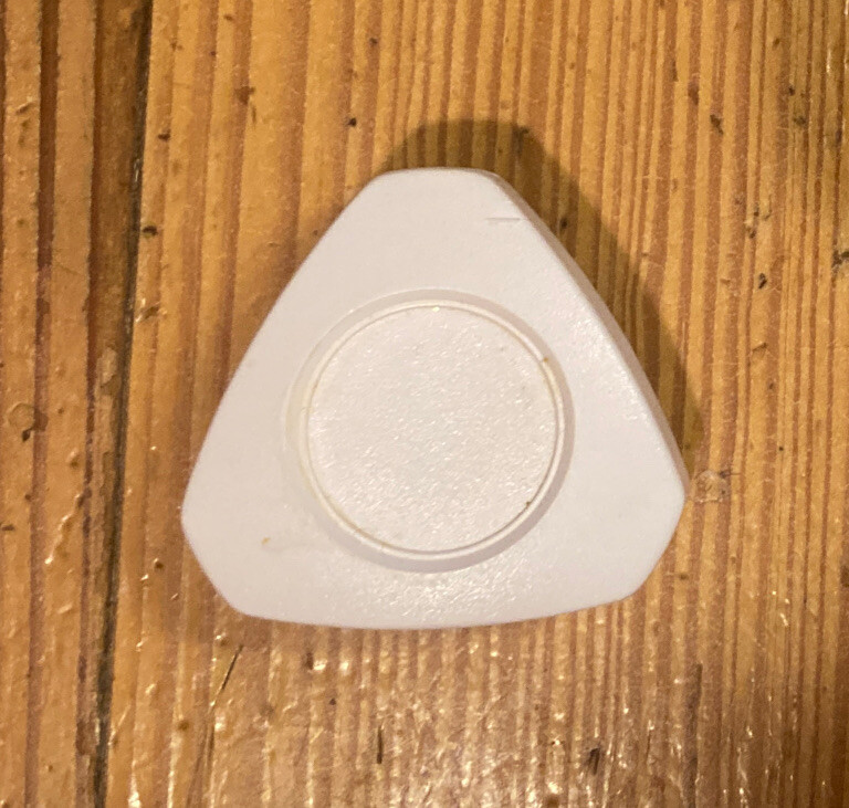 CTC Pasta Express Maker Model X2000 Part, Triangle Shaped Knob Front Plate White