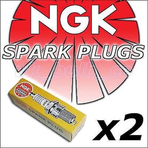 2x NGK SPARK PLUGS BP5FS 3412