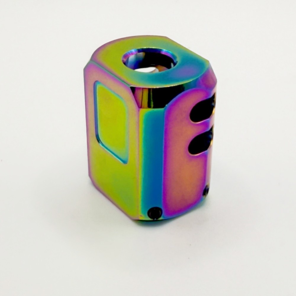 Muzzle Brake Compensator 1/2''x28 TPI For 9mm Rainbow