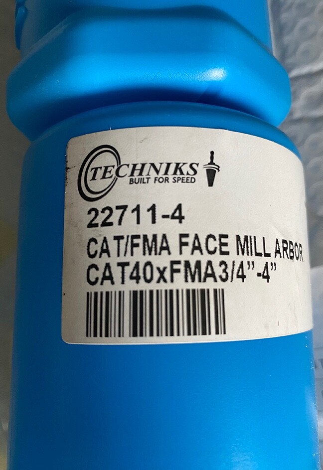 Techniks 22711-4 Face Mill Arbor