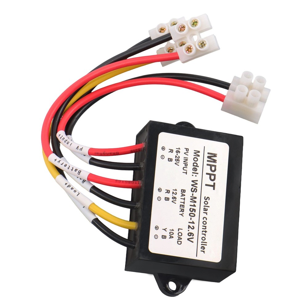 MPPT Solar Charge Controller Boost Waterproof Adjustable 150W 12.6V
