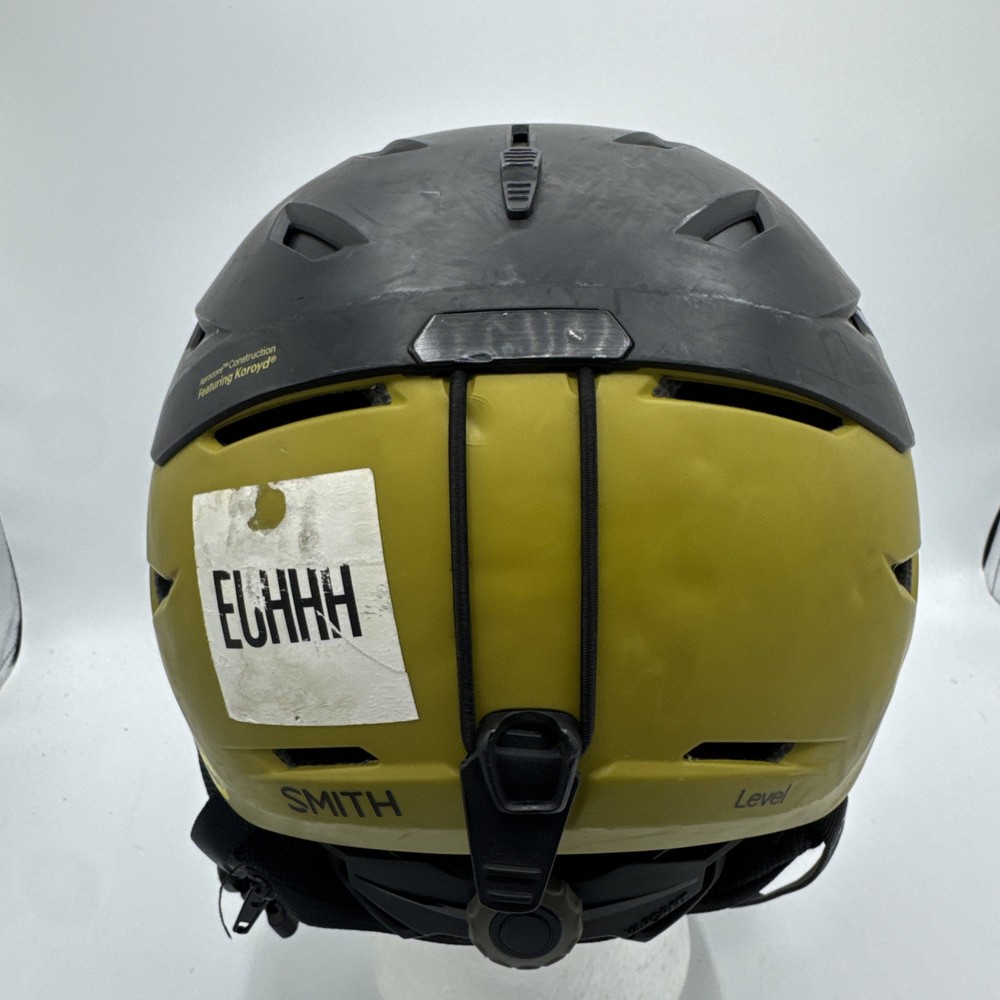 SMITH Level Medium Helmet MIPS (55-59 cm) Matte Green And Black Snow Ski