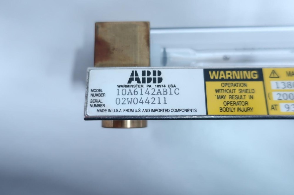 Abb 10A6142AB1C Variable Area Flow Meter 1380kpa 0-250gpm