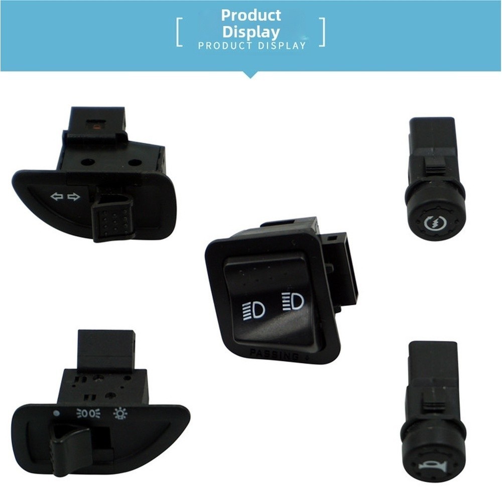 For PIAGGIO Scooter Replacement Switch Set Turn Signal For HORN Ignition