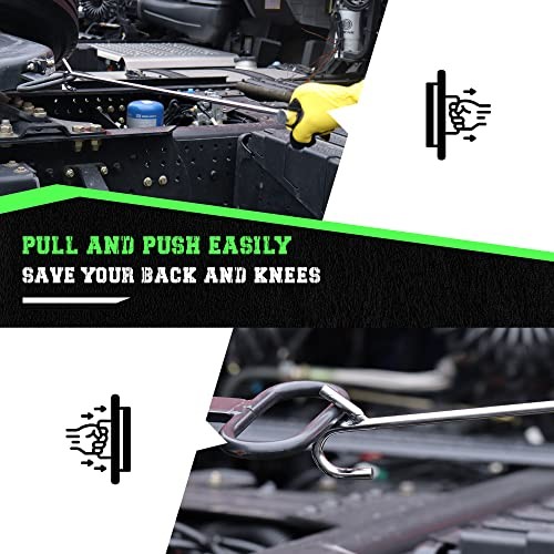 5th Wheel Pin Puller, 32" Solid Steel Chrome Plated 5th Wheel Puller 1 Pack