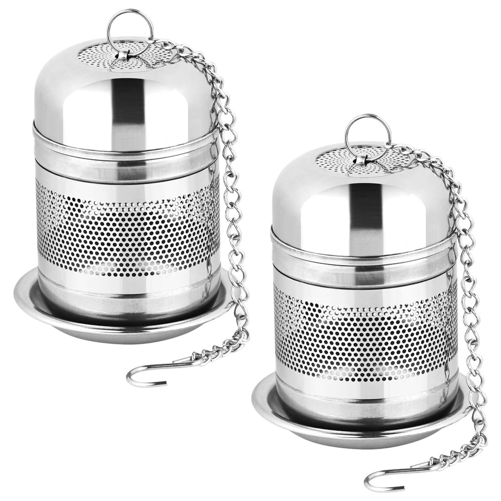 2PCS Tea Infuser Strainer - Stainless Steel Strainers for Loose Leaf Tea,Steeper