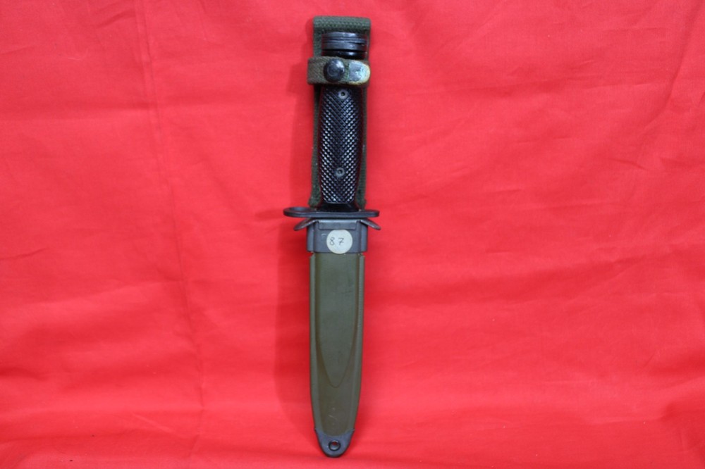 US Issue IMPERIAL With M8A1 Scabbard Set ORIGINAL ISSUE EXCELLENT !! CONETTA