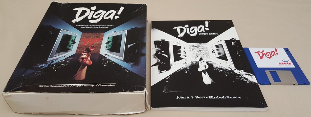 Diga! v1.0 ©1986 Aegis Development Telecommunications for Commodore Amiga #2