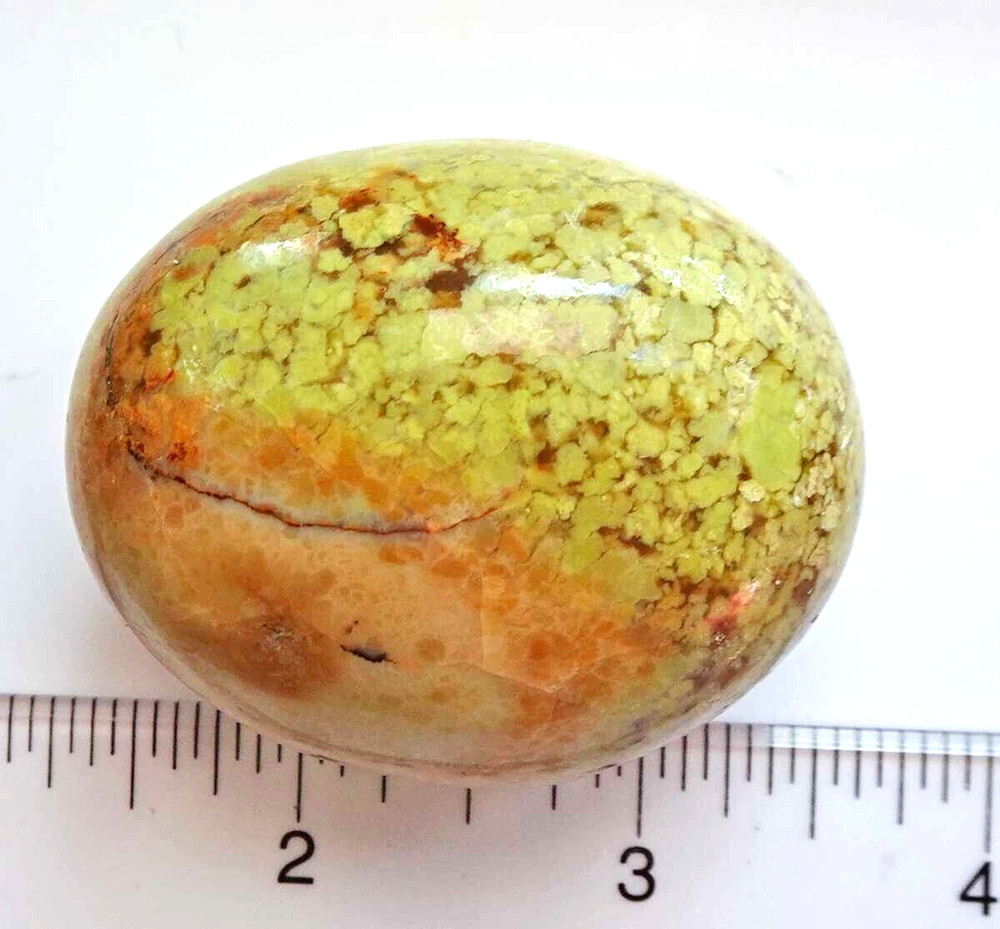 Multi-colored Opal Palmstone - Madagascar sc748c