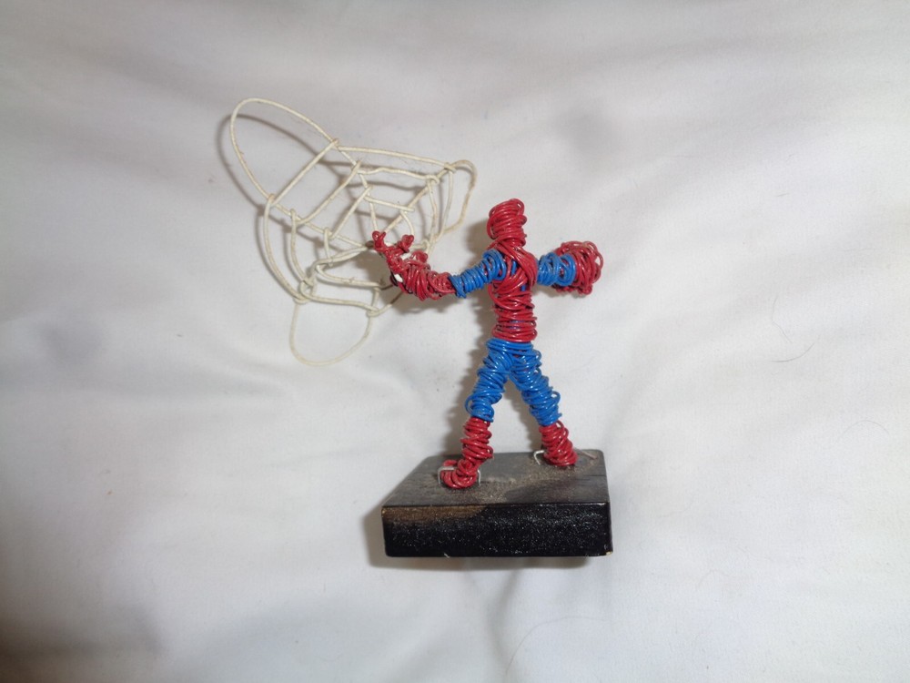 Spiderman Wire Figure Weird RARE