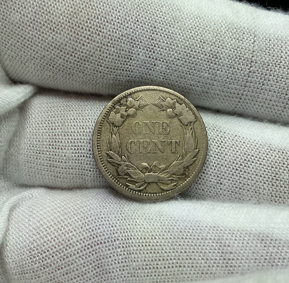 1858 SL Small Letters Flying Eagle Cent S249