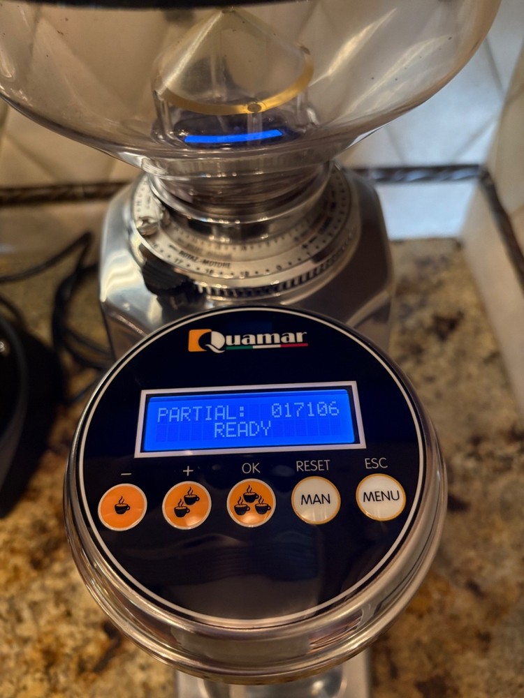 Quamar M80 On Demand Electronic Espresso Grinder