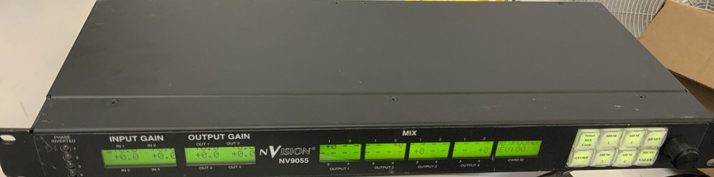 NVision NV9055 Control Panel Network