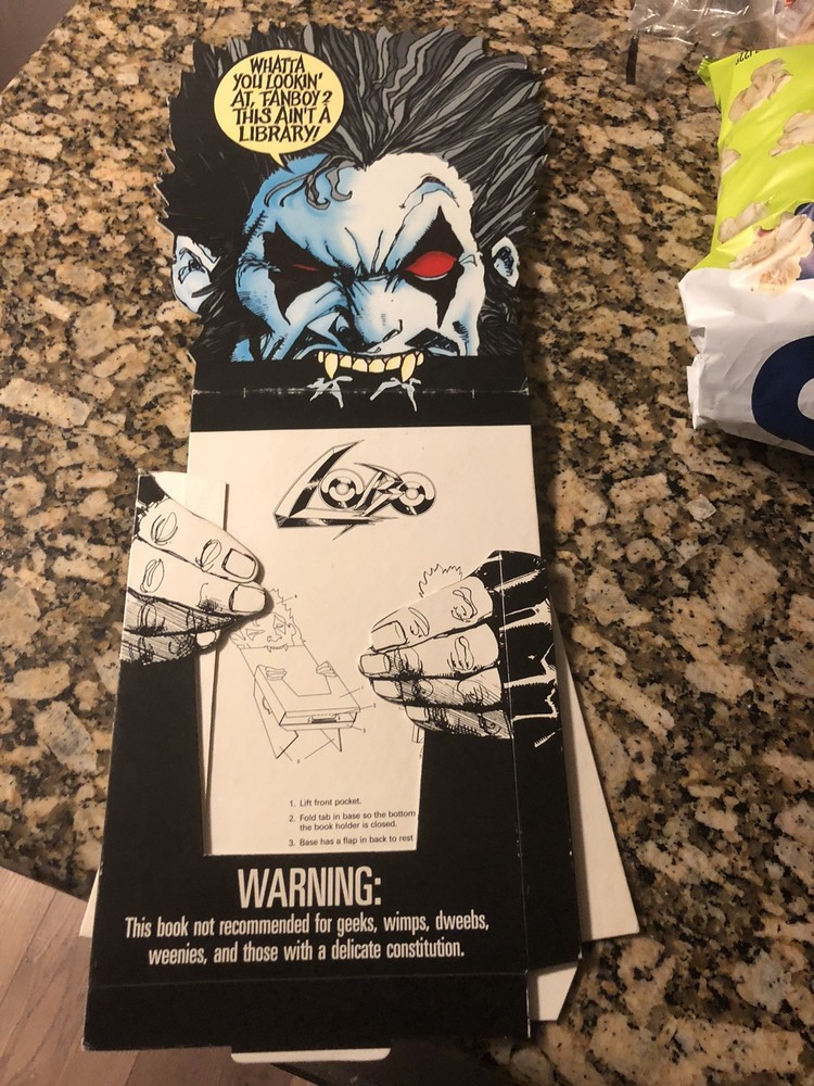 Lobo Counter Display 1990 Never Assembled