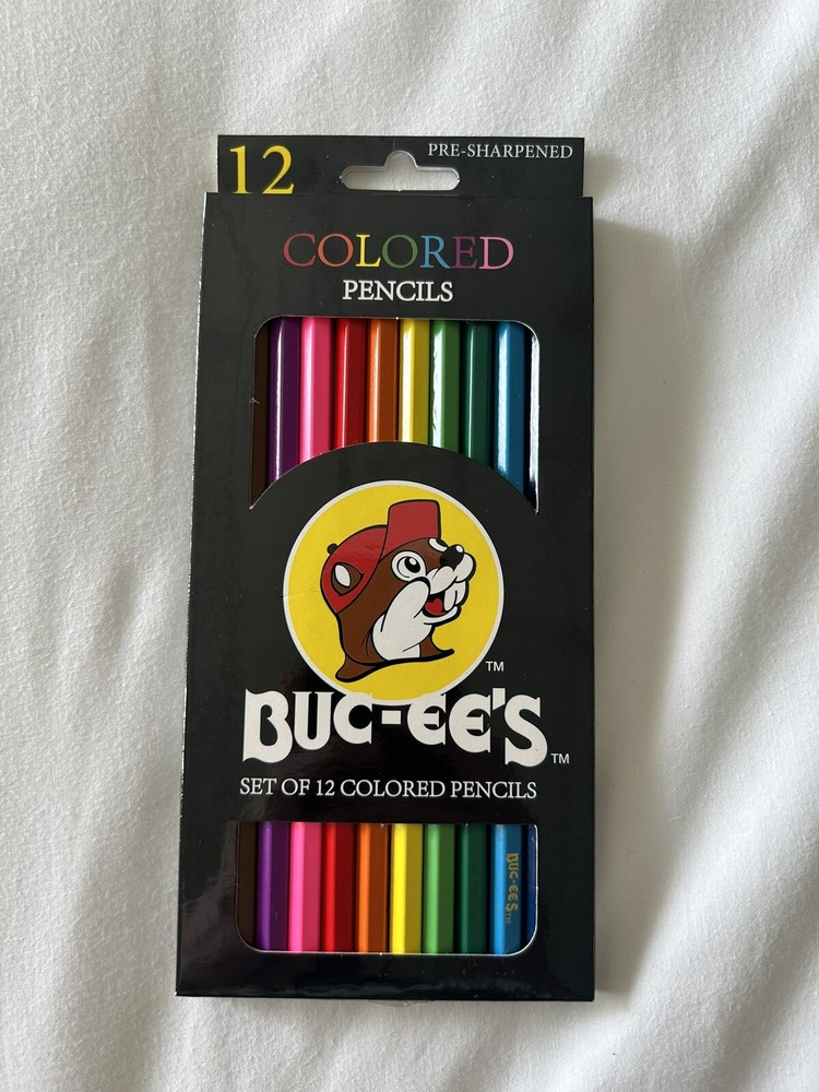 Buc-ee’s Coloring Pencils (12 Count)