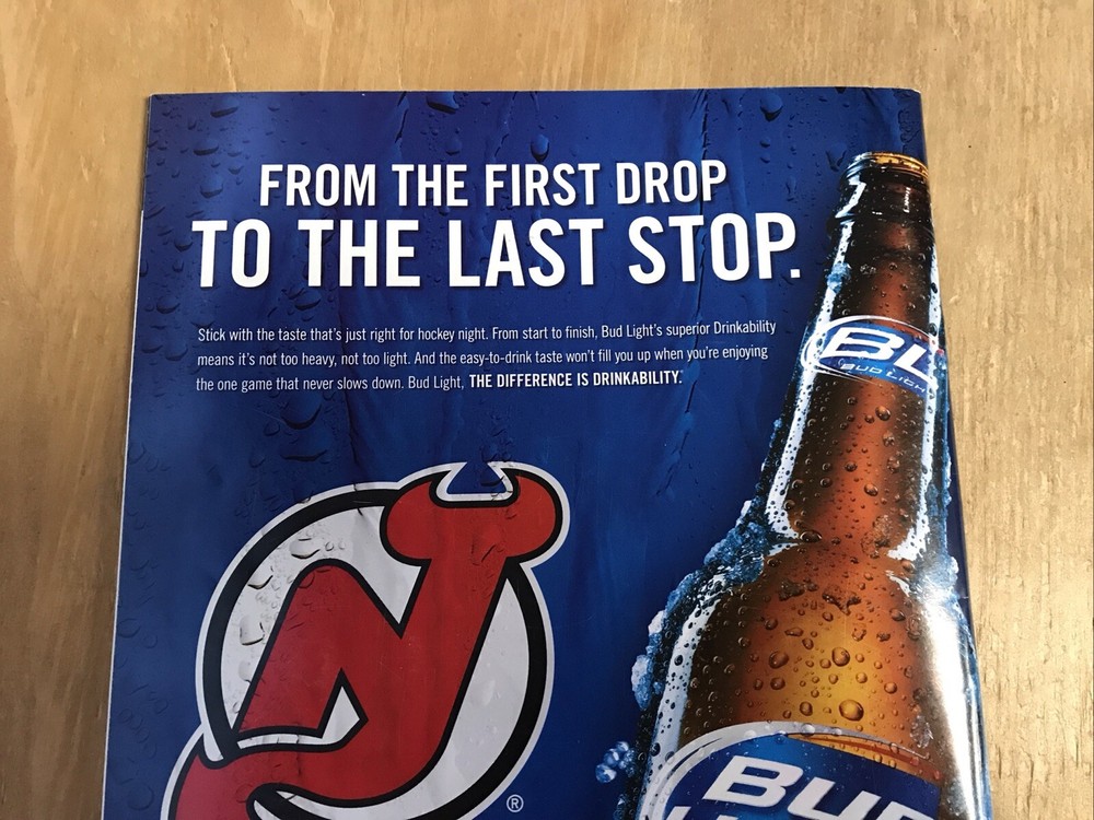 Center Ice 2009-10 New Jersey Devils October 28 2009 Game Program