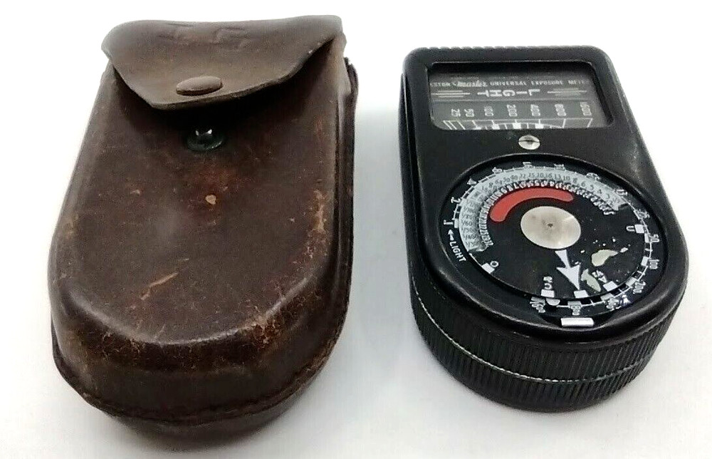 Weston Master Universal Exposure Meter With Leather Case Untested *READ