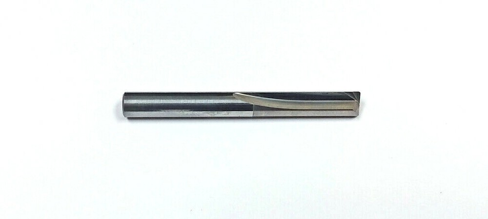 C (.242") Carbide Straight Flute Drill Flat Bottom Radius .020" MF00321169