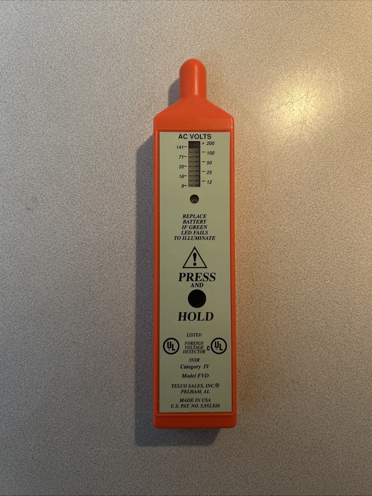 Telco Sales FVD Foreign Voltage Detector AC