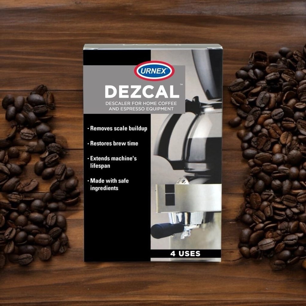 Descaling Powder Solution - 4 Uses - Activated Scale Remover for use with Keurig
