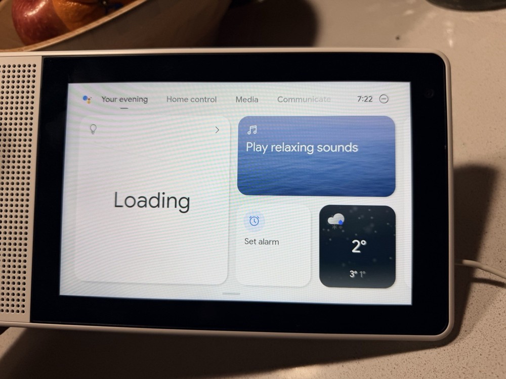 Lenovo 8" Smart Display (Model SD‑8501F) – Google Assistant For Local