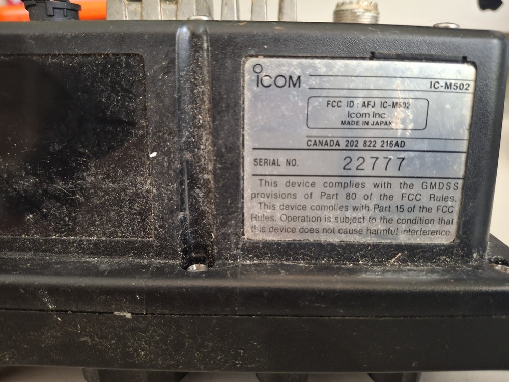 ICOM Marine VHF IC-M502 [Untested/unknown condition]