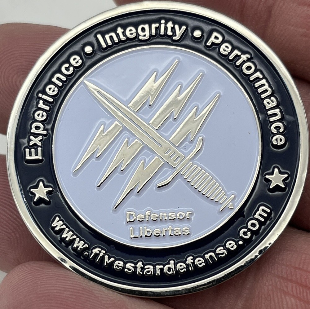 American Defense Services Inc. Challenge Coin 1.75”