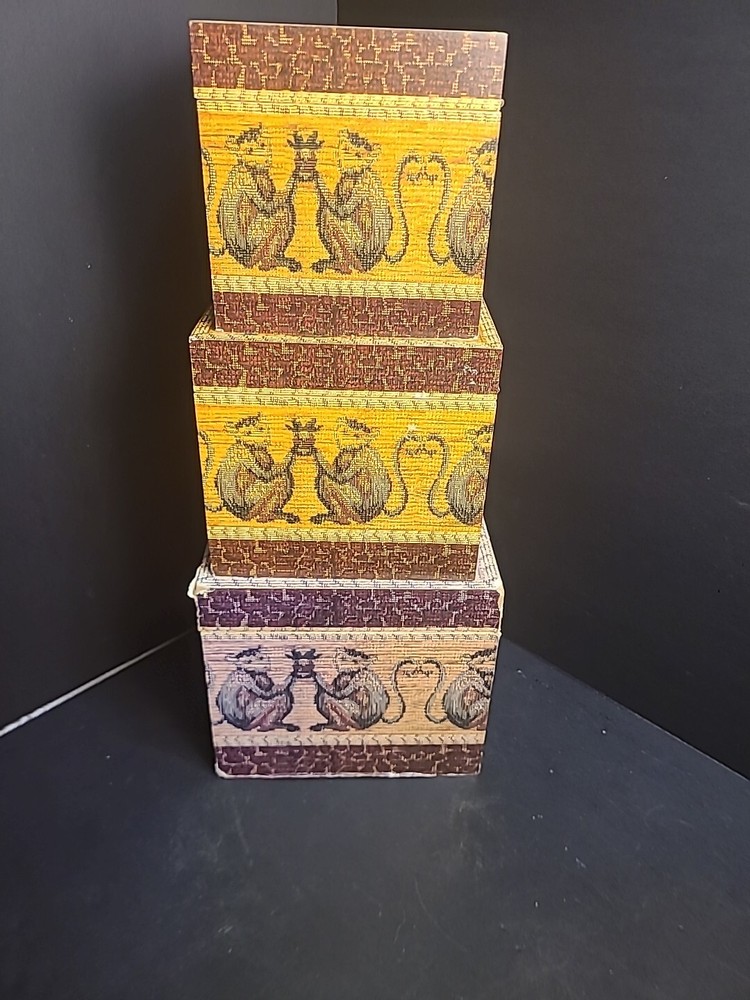 Nesting Boxes Monkeys