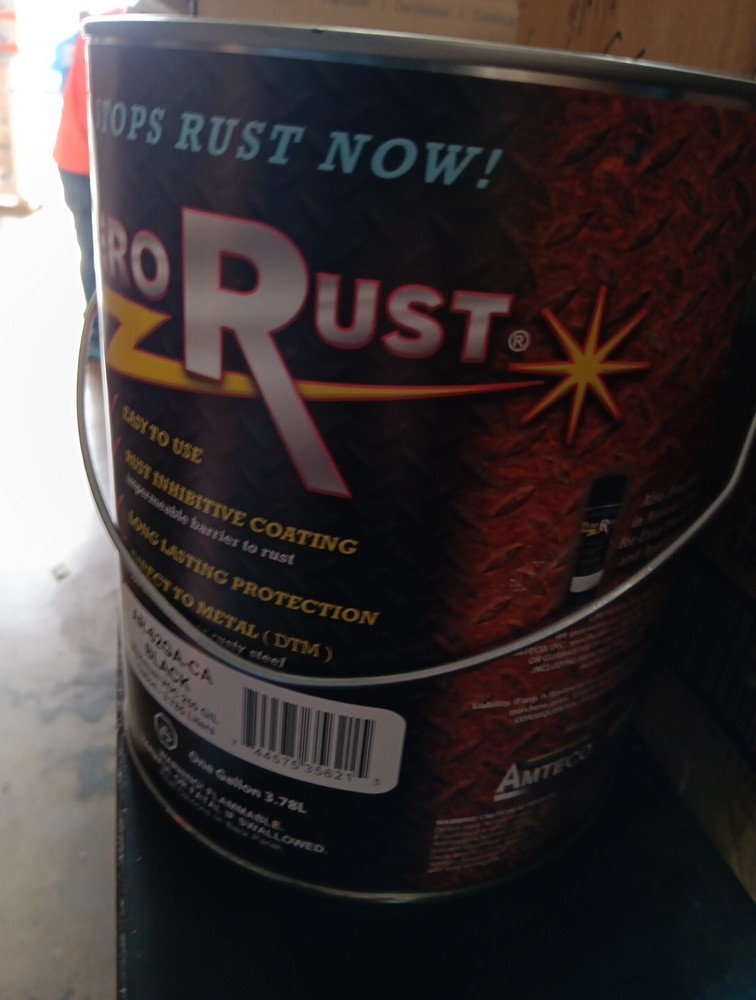 Black Zero Rust Paint – 1 Gallon