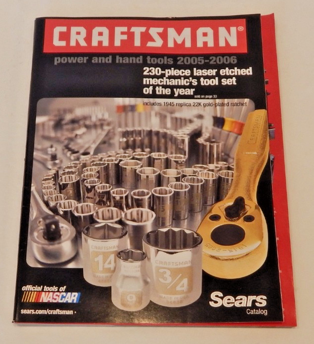 Sears Craftsman USA Tool Catalog 2005 2006  Power & Hand Tool
