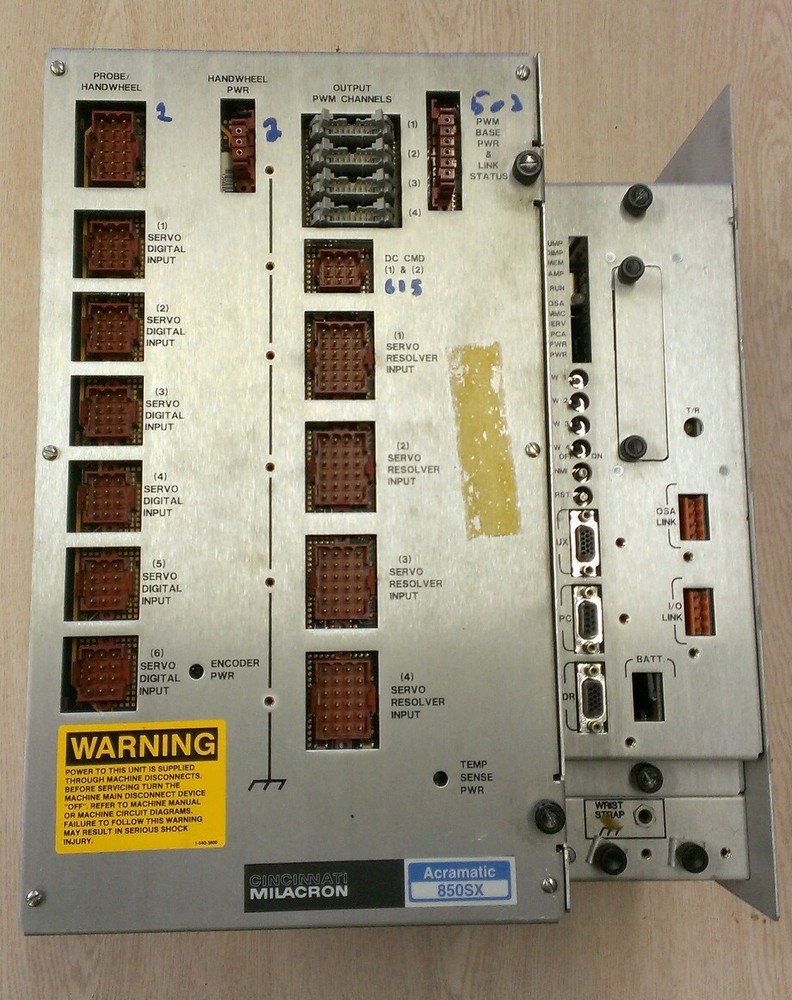 Cincinnati Milacron process control assembly box PCA