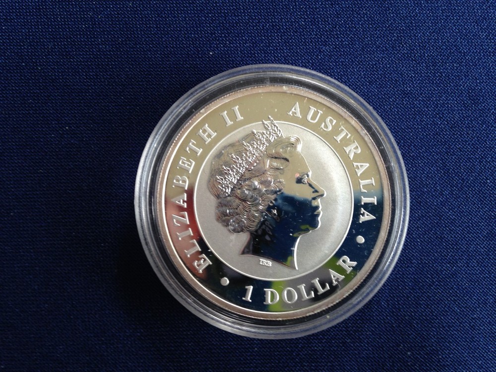 2011 Australia 1 Silver Koala Gem BU One