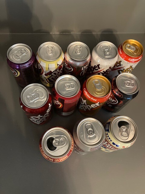 Dr Pepper Can Collector Starter Kit (12 pack)