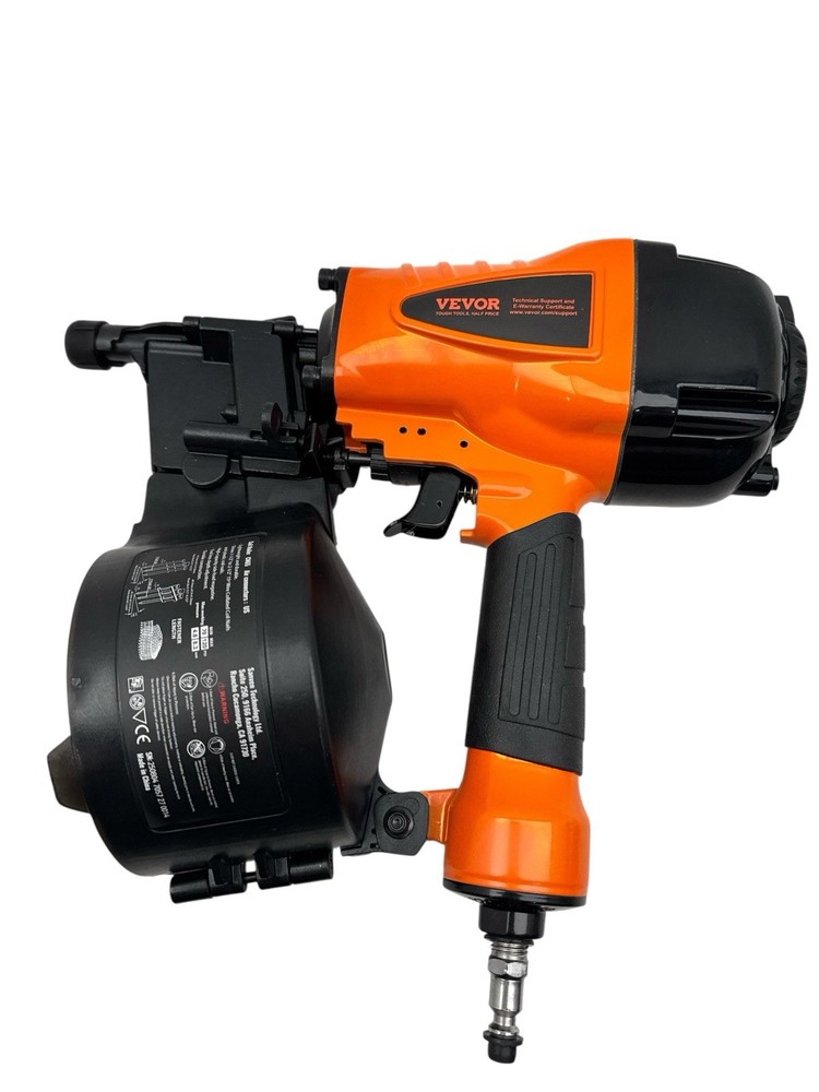 VEVOR 15 Degree Coil Pneumatic Nail Gun CN65