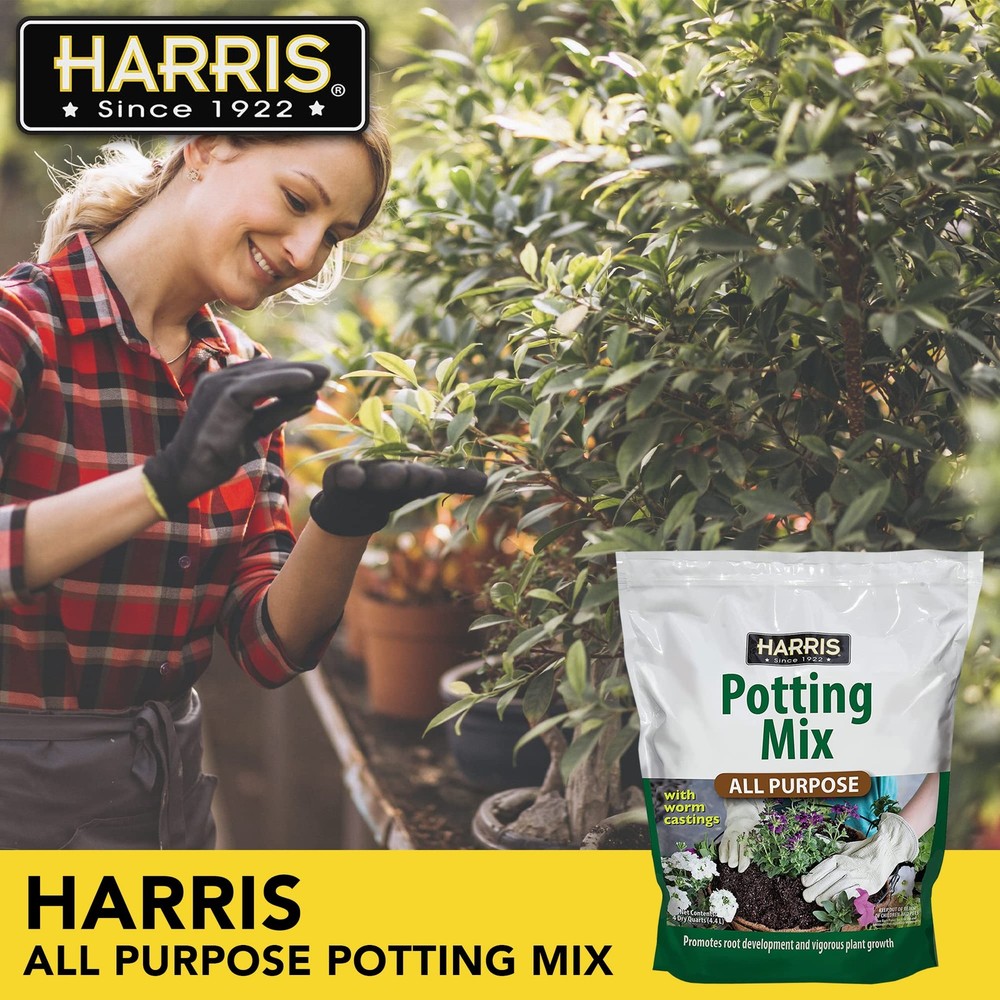 All Purpose Potting Soil Mix with Worm Castings and Nutrients