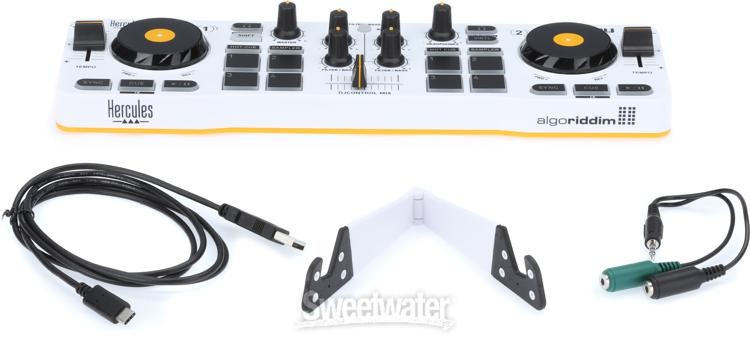 Hercules DJ DJControl Mix 2-channel DJ Controller for iOS and Android Devices