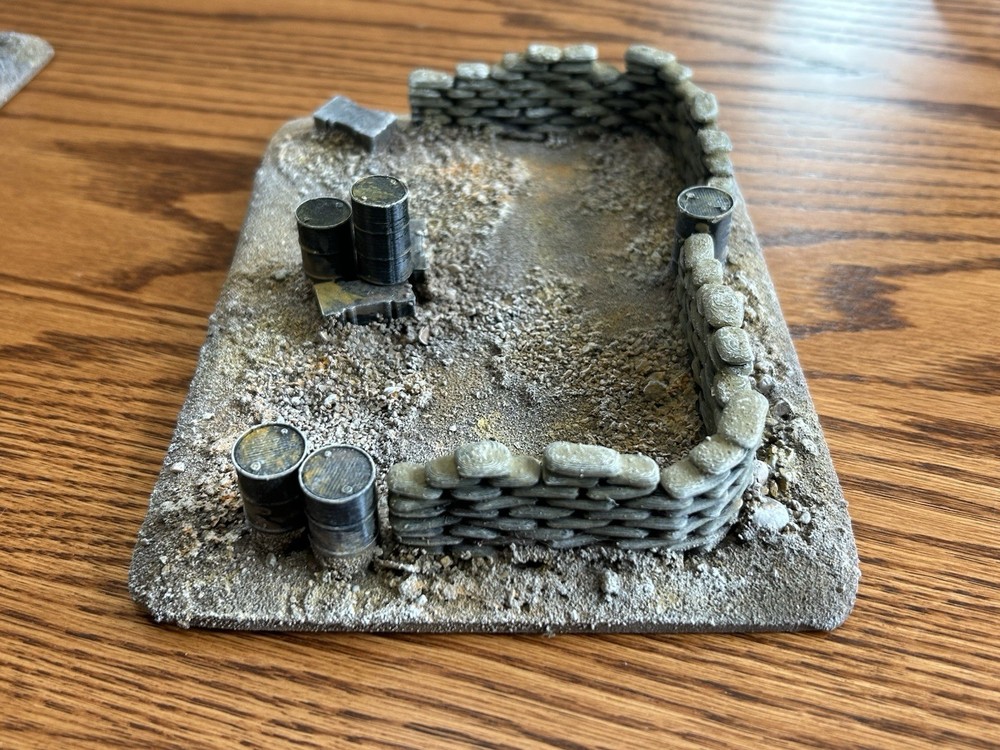 Tabletop Gaming Terrain Painted, Ready to Use